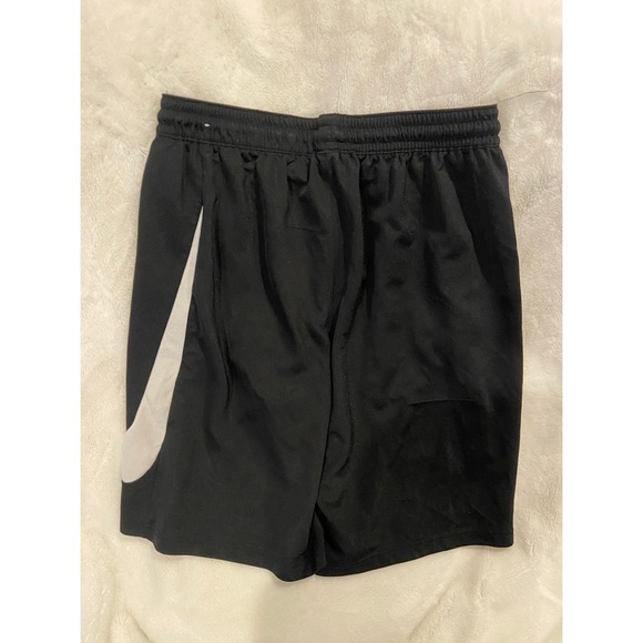 Nike Other - Nike Men's Black Athletic Shorts with White Swoosh